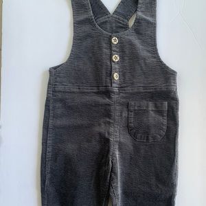Black overalls